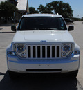 jeep liberty 2008 white suv gasoline 6 cylinders 2 wheel drive automatic 76087