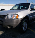ford escape 2003 silver suv xls popular gasoline 6 cylinders dohc 4 wheel drive automatic 60115