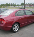 honda civic 2007 red sedan ex gasoline 4 cylinders front wheel drive automatic 13502