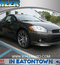 mitsubishi eclipse 2011 dk  gray hatchback gt gasoline 6 cylinders front wheel drive automatic 07724