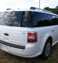 ford flex 2012 white platinum met sel gasoline 6 cylinders front wheel drive automatic 07735
