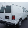 ford econoline cargo 2011 white van flex fuel 8 cylinders rear wheel drive automatic with overdrive 07735