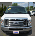 ford econoline wagon 2008 white wagon e 350 sd xlt gasoline 8 cylinders rear wheel drive automatic with overdrive 07507