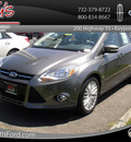 ford focus 2012 gray sedan sel gasoline 4 cylinders front wheel drive automatic 07735
