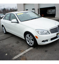 mercedes benz c class 2009 white sedan c300 4matic sport gasoline 6 cylinders all whee drive automatic with overdrive 08902