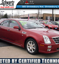 cadillac sts 2009 red sedan v6 gasoline 6 cylinders rear wheel drive automatic with overdrive 07702