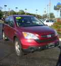 honda cr v 2008 red suv lx gasoline 4 cylinders all whee drive automatic 07724