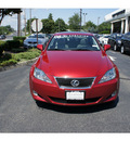 lexus is 250 2008 dk  red sedan navigation gasoline 6 cylinders all whee drive automatic 07755