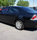 ford fusion 2009 black sedan s gasoline 4 cylinders front wheel drive not specified 46168