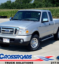 ford ranger 2011 silver xlt gasoline 6 cylinders 4 wheel drive 5 speed with overdrive 62708