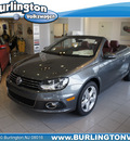 volkswagen eos 2012 gray lux gasoline 4 cylinders front wheel drive dual shift gearbox 08016