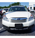 subaru outback 2011 white wagon gasoline 4 cylinders all whee drive 6 speed manual 07701
