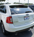 ford edge 2011 white sel gasoline 6 cylinders all whee drive automatic with overdrive 08753