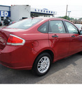 ford focus 2011 dk  red sedan se gasoline 4 cylinders front wheel drive automatic 07060