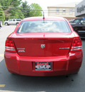 dodge avenger 2009 dk  red sedan se gasoline 4 cylinders front wheel drive automatic with overdrive 08844