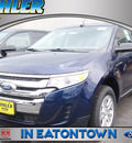 ford edge 2011 dk  blue se gasoline 6 cylinders front wheel drive automatic with overdrive 07724
