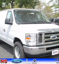 ford econoline cargo 2011 white van flex fuel 8 cylinders rear wheel drive automatic with overdrive 08753