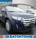 ford edge 2011 dk  blue limited gasoline 6 cylinders front wheel drive automatic 07724