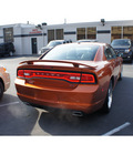 dodge charger 2011 orange sedan r t road and track gasoline 8 cylinders rear wheel drive automatic with overdrive 08844