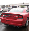 dodge charger 2011 maroon sedan rallye gasoline 6 cylinders rear wheel drive automatic with overdrive 08844