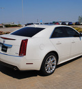 cadillac cts 2012 white diam sedan 3 6l premium gasoline 6 cylinders rear wheel drive automatic 76087