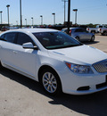 buick lacrosse 2010 white sedan gasoline 6 cylinders front wheel drive automatic 76087
