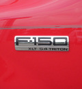 ford f 150 2007 red pickup truck cc xlt 4x4 flex fuel 8 cylinders 4 wheel drive automatic 56301