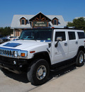 hummer h2 2004 white suv gasoline 8 cylinders 4 wheel drive automatic 76087