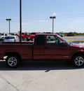 chevrolet s 10 2000 maroon pickup truck ls gasoline 4 cylinders rear wheel drive automatic 76087