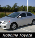 toyota corolla 2010 silver sedan le gasoline 4 cylinders front wheel drive automatic 75503