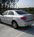 toyota corolla 2010 silver sedan le gasoline 4 cylinders front wheel drive automatic 75503