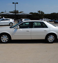 cadillac deville 2000 white sedan gasoline v8 front wheel drive automatic 76087