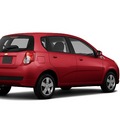 chevrolet aveo 2011 red hatchback aveo5 lt leather sunroof gasoline 4 cylinders front wheel drive automatic 55313