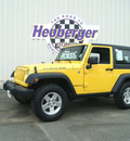 jeep wrangler 2008 yellow suv rubicon gasoline 6 cylinders 4 wheel drive 6 speed manual 80905
