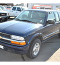 chevrolet s 10 2001 blue gasoline 6 cylinders 4 wheel drive automatic 98901