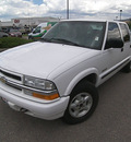 chevrolet s10 2004 white ls gasoline 6 cylinders 4 wheel drive automatic 81212