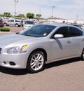 nissan maxima 2009 silver sedan sv gasoline 6 cylinders front wheel drive automatic 99301