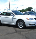 chrysler 200 2011 white sedan touring gasoline 4 cylinders front wheel drive automatic 80301