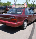 nissan stanza 1992 maroon sedan xe gasoline 4 cylinders front wheel drive automatic with overdrive 80229