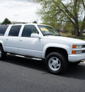 chevrolet suburban 1997 white suv supercharged gasoline v8 4 wheel drive automatic with overdrive 80012