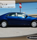 toyota camry 2011 blue sedan le gasoline 4 cylinders front wheel drive automatic 46219