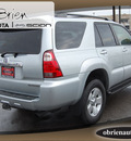 toyota 4runner 2007 silver suv sr5 gasoline 6 cylinders 4 wheel drive 5 speed automatic 46219