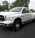 dodge ram 3500 2007 white diesel 6 cylinders 4 wheel drive automatic with overdrive 32447