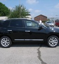 nissan rogue 2011 black suv gasoline 4 cylinders all whee drive not specified 46219