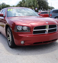 dodge charger 2006 red sedan rt gasoline 8 cylinders rear wheel drive automatic 32778