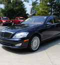 mercedes benz s class 2007 blue sedan s550 4matic gasoline 8 cylinders all whee drive automatic 27616