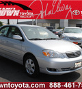 toyota corolla 2007 silver sedan le gasoline 4 cylinders front wheel drive automatic 91761