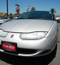 saturn s series 2001 silver coupe sc2 gasoline 4 cylinders front wheel drive automatic 92882