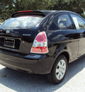 hyundai accent 2009 blk hatchback gasoline 4 cylinders front wheel drive automatic 32901