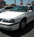 chevrolet impala 2002 white sedan ls gasoline 6 cylinders front wheel drive automatic 92882